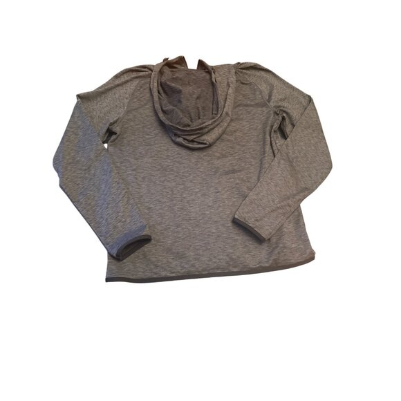 Mack Weldon Medium Gray & Black Hooded Jacket Zip Front Athletic Sport Workout - Picture 4 of 4